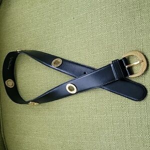 By Paloma Picasso Leather Belt